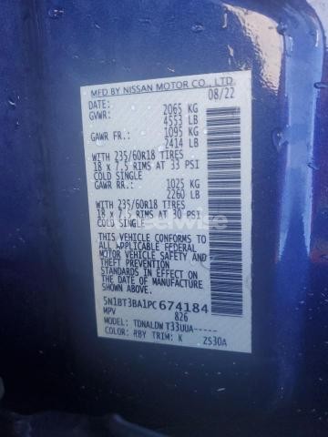 Photo 6 of 2023 NISSAN ROGUE SV (VIN 5N1BT3BA1PC674184)