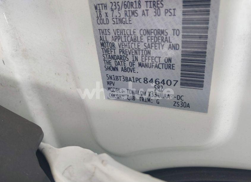 Photo 9 of 2023 Nissan Rogue SV FWD (VIN 5N1BT3BA1PC846407)