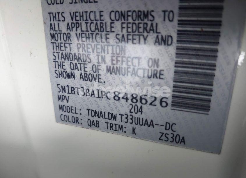 Photo 9 of 2023 Nissan Rogue SV FWD (VIN 5N1BT3BA1PC848626)