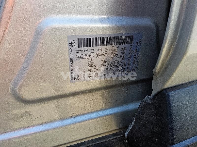 Photo 10 of 2025 NISSAN ROGUE SV (VIN 5N1BT3BA3SC819041)