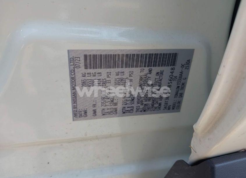 Photo 9 of 2023 Nissan Rogue SV FWD (VIN 5N1BT3BA5PC856048)