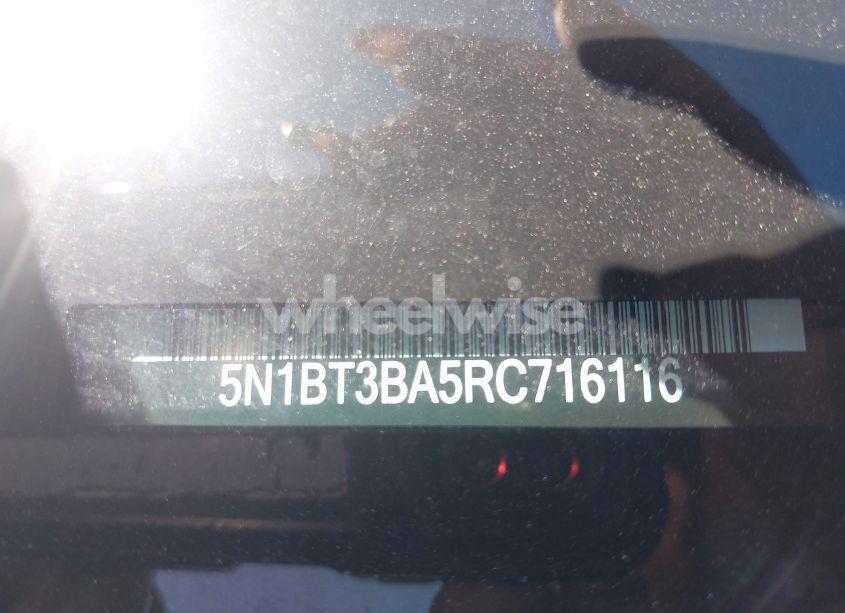 Photo 9 of 2024 Nissan Rogue SV FWD (VIN 5N1BT3BA5RC716116)