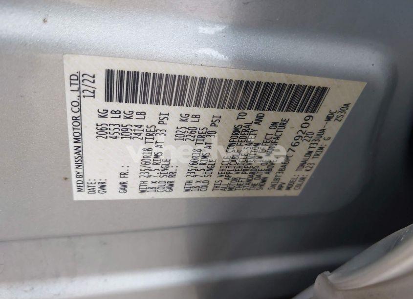 Photo 9 of 2023 Nissan Rogue SV FWD (VIN 5N1BT3BA6PC769209)