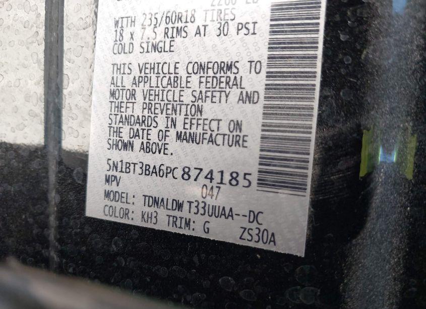 Photo 9 of 2023 Nissan Rogue SV FWD (VIN 5N1BT3BA6PC874185)