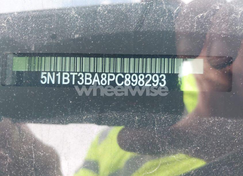 Photo 9 of 2023 Nissan Rogue SV FWD (VIN 5N1BT3BA8PC898293)