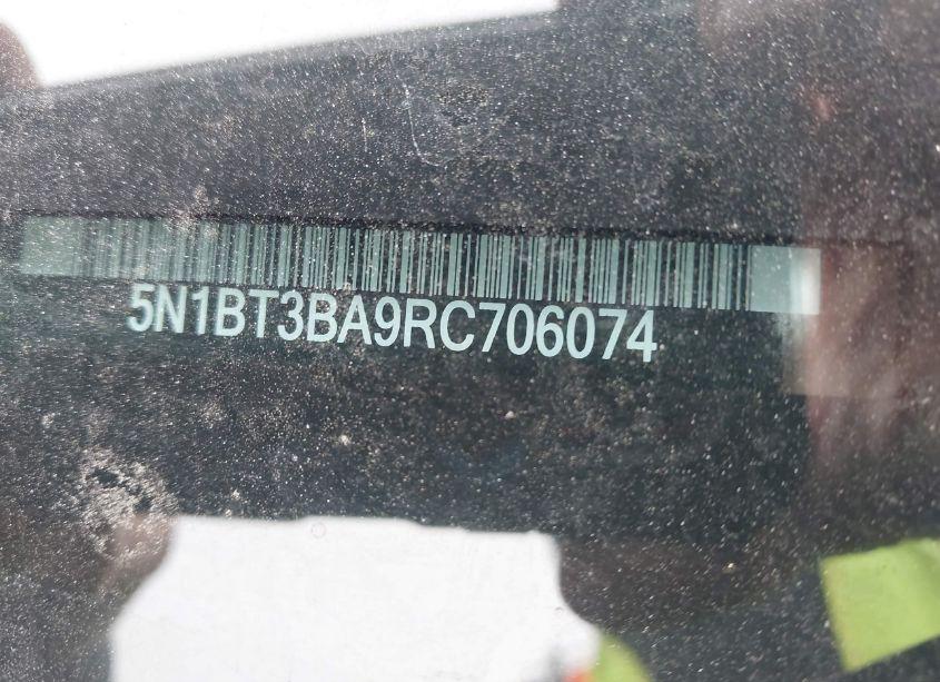 Photo 9 of 2024 Nissan Rogue SV FWD (VIN 5N1BT3BA9RC706074)