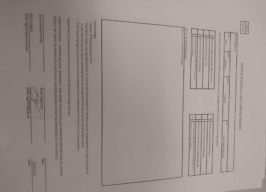 Photo 17 of 2023 Nissan Rogue SV FWD (VIN 5N1BT3BAXPC829282)