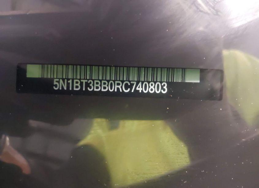 Photo 16 of 2024 Nissan Rogue SV INTELLIGENT AWD (VIN 5N1BT3BB0RC740803)