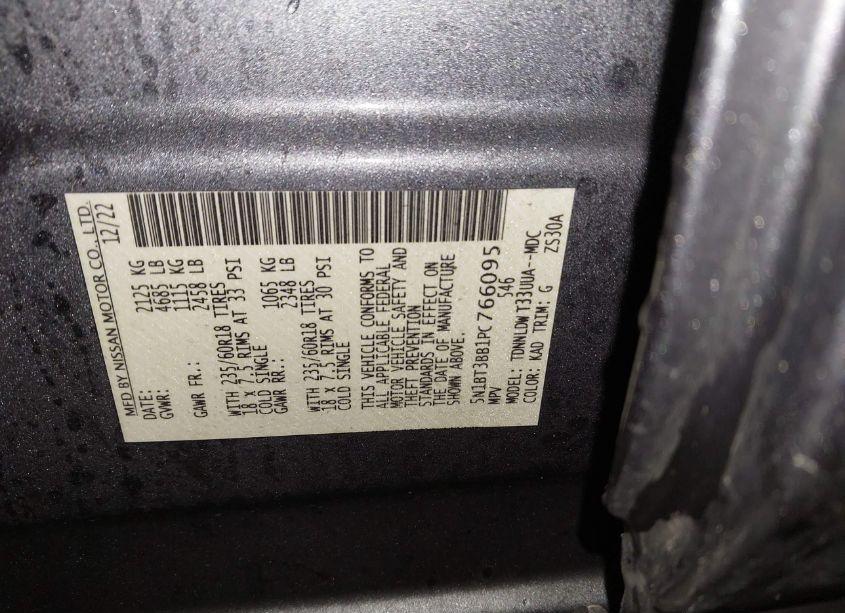 Photo 9 of 2023 Nissan Rogue SV INTELLIGENT AWD (VIN 5N1BT3BB1PC766095)