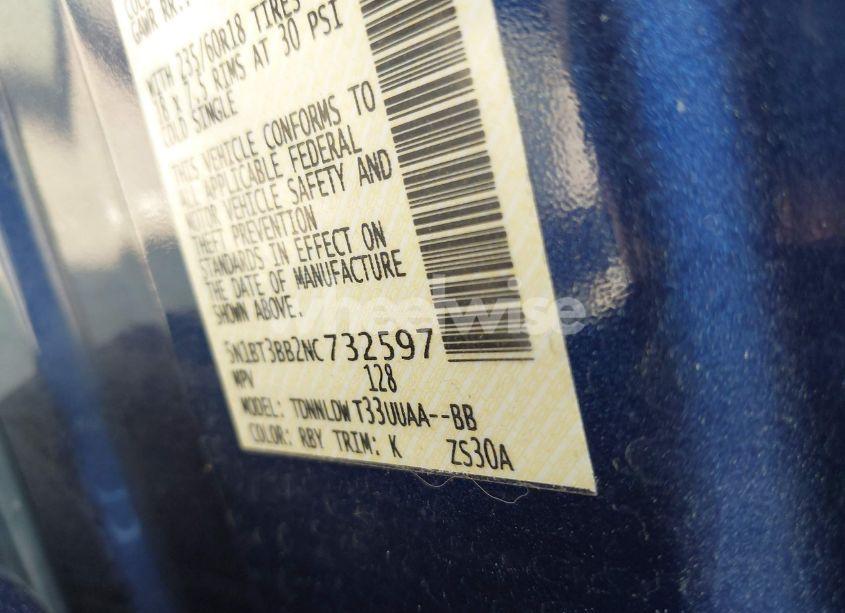 Photo 9 of 2022 Nissan Rogue SV INTELLIGENT AWD (VIN 5N1BT3BB2NC732597)