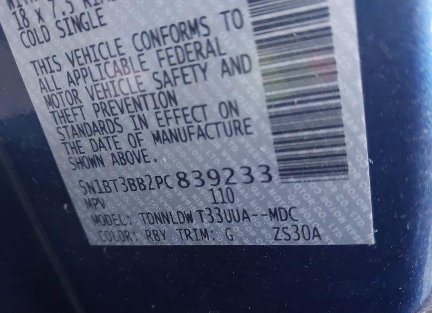 Photo 9 of 2023 Nissan Rogue SV INTELLIGENT AWD (VIN 5N1BT3BB2PC839233)