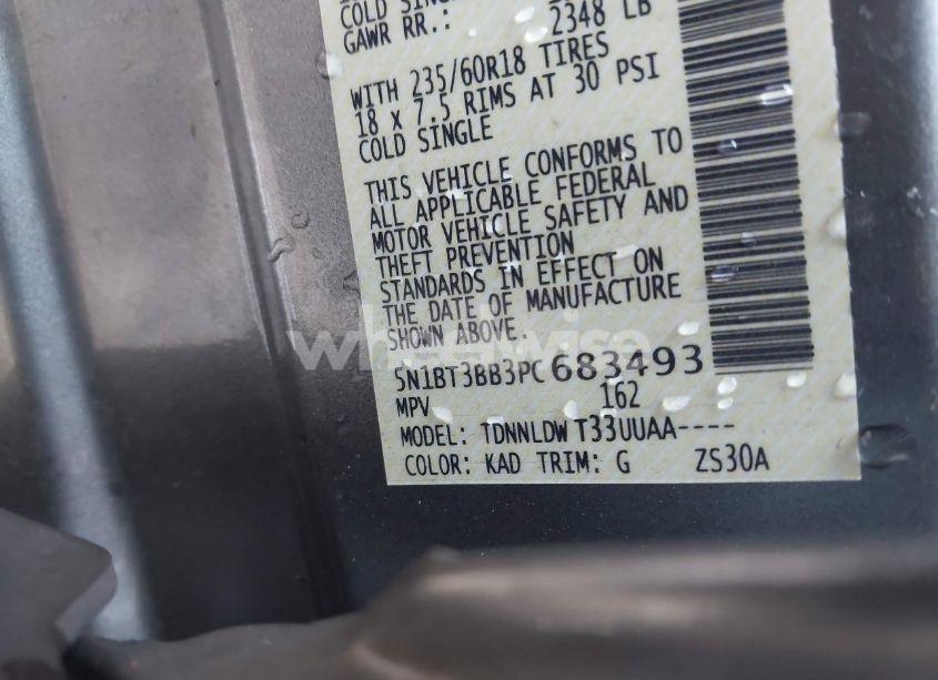 Photo 9 of 2023 Nissan Rogue SV INTELLIGENT AWD (VIN 5N1BT3BB3PC683493)