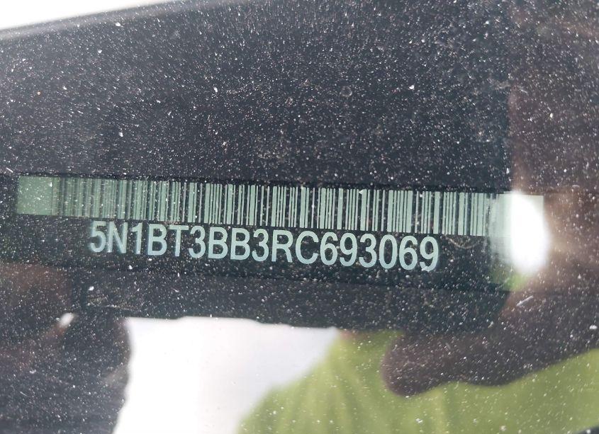 Photo 9 of 2024 Nissan Rogue SV INTELLIGENT AWD (VIN 5N1BT3BB3RC693069)