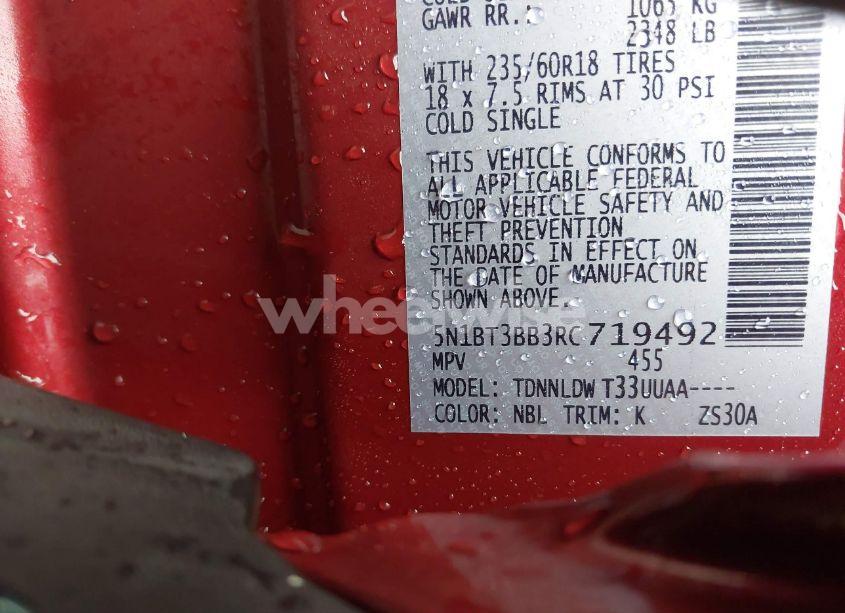 Photo 9 of 2024 Nissan Rogue SV INTELLIGENT AWD (VIN 5N1BT3BB3RC719492)