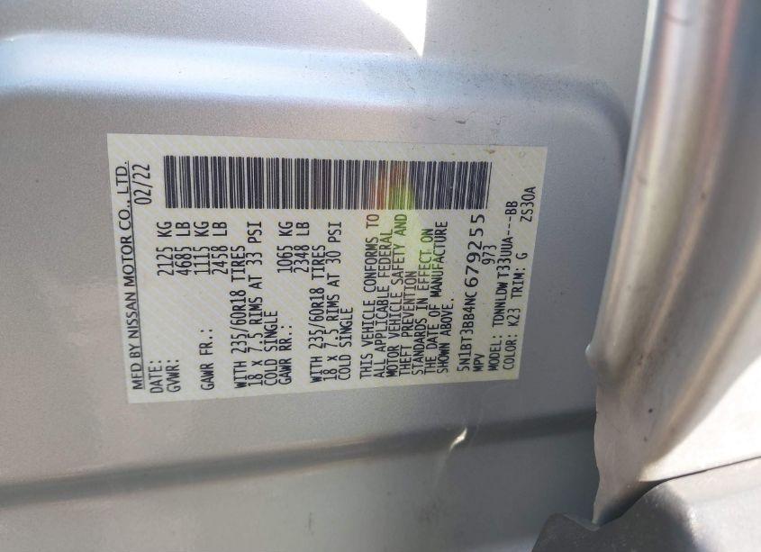 Photo 9 of 2022 Nissan Rogue SV INTELLIGENT AWD (VIN 5N1BT3BB4NC679255)