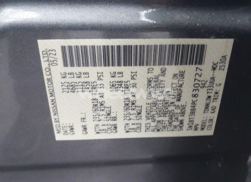 Photo 9 of 2023 Nissan Rogue SV INTELLIGENT AWD (VIN 5N1BT3BB4PC830727)