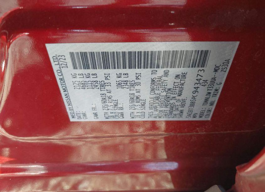 Photo 9 of 2023 Nissan Rogue SV INTELLIGENT AWD (VIN 5N1BT3BB5PC943473)