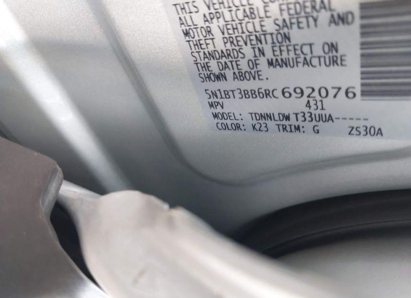 Photo 9 of 2024 Nissan Rogue SV INTELLIGENT AWD (VIN 5N1BT3BB6RC692076)