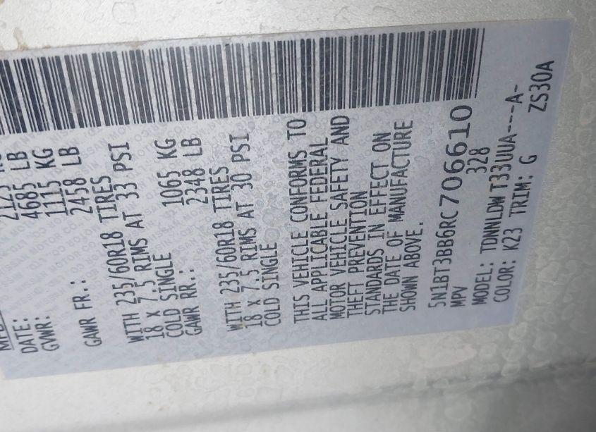 Photo 9 of 2024 Nissan Rogue SV INTELLIGENT AWD (VIN 5N1BT3BB6RC706610)