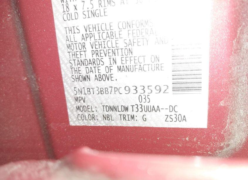 Photo 9 of 2023 Nissan Rogue SV INTELLIGENT AWD (VIN 5N1BT3BB7PC933592)