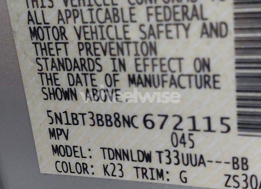 Photo 9 of 2022 Nissan Rogue SV INTELLIGENT AWD (VIN 5N1BT3BB8NC672115)