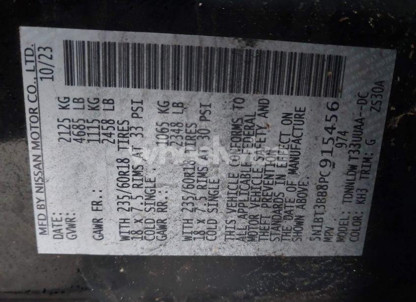 Photo 9 of 2023 Nissan Rogue SV INTELLIGENT AWD (VIN 5N1BT3BB8PC915456)