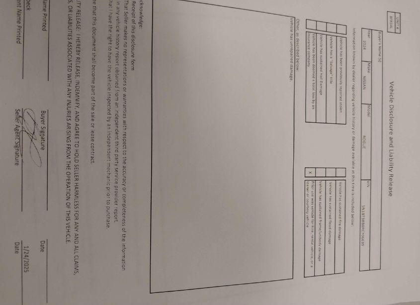 Photo 18 of 2024 Nissan Rogue SV INTELLIGENT AWD (VIN 5N1BT3BB8RC706639)