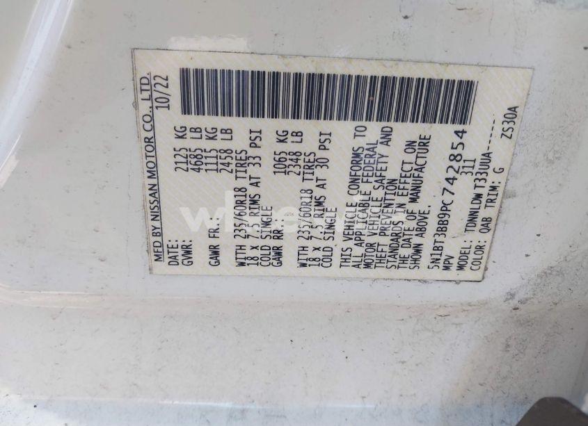 Photo 8 of 2023 Nissan Rogue SV INTELLIGENT AWD (VIN 5N1BT3BB9PC742854)