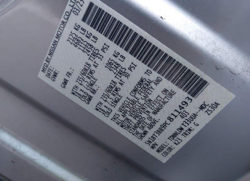 Photo 9 of 2023 Nissan Rogue SV INTELLIGENT AWD (VIN 5N1BT3BB9PC811493)