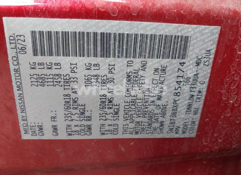 Photo 9 of 2023 Nissan Rogue SV INTELLIGENT AWD (VIN 5N1BT3BBXPC854174)