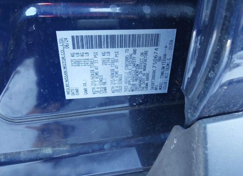 Photo 9 of 2024 Nissan Rogue SV INTELLIGENT AWD (VIN 5N1BT3BBXRC750674)