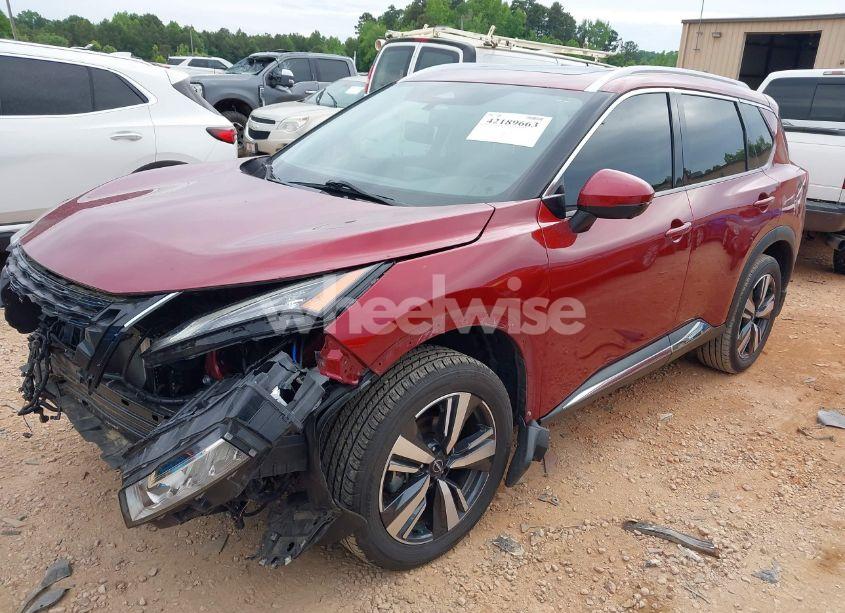 Photo 2 of 2022 Nissan Rogue SL FWD (VIN 5N1BT3CA7NC723108)