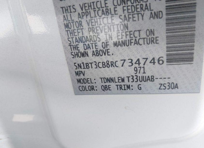 Photo 9 of 2024 Nissan Rogue SL INTELLIGENT AWD (VIN 5N1BT3CB8RC734746)