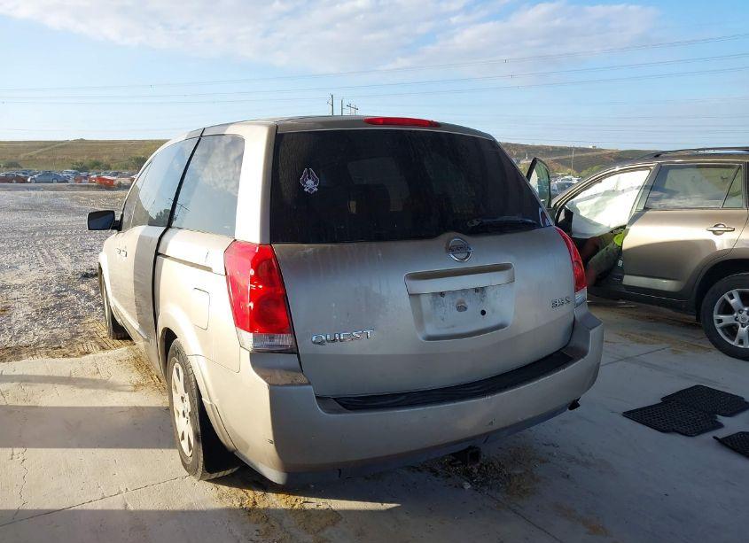 Photo 3 of 2004 Nissan Quest 3.5 S (VIN 5N1BV28U04N305354)