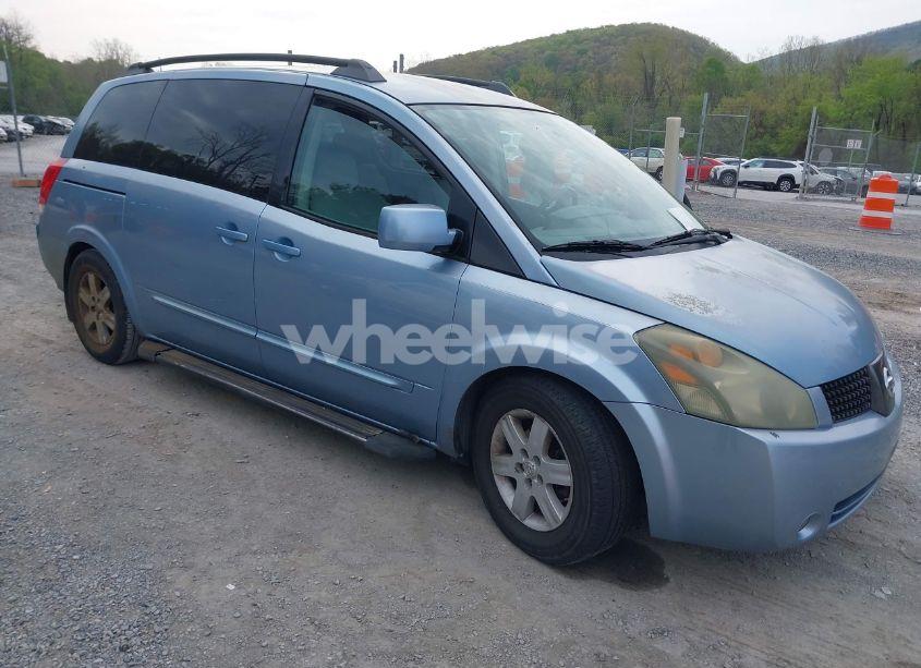 2004 Nissan Quest 3.5 SL (VIN 5N1BV28U04N326799) main photo