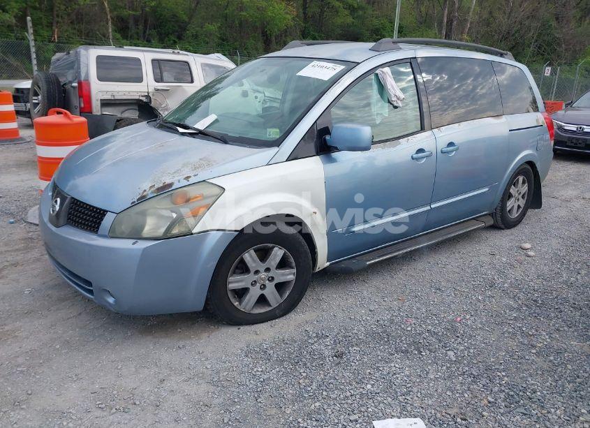 Photo 2 of 2004 Nissan Quest 3.5 SL (VIN 5N1BV28U04N326799)