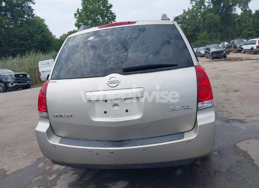 Photo 17 of 2004 Nissan Quest 3.5 SL (VIN 5N1BV28U04N369619)