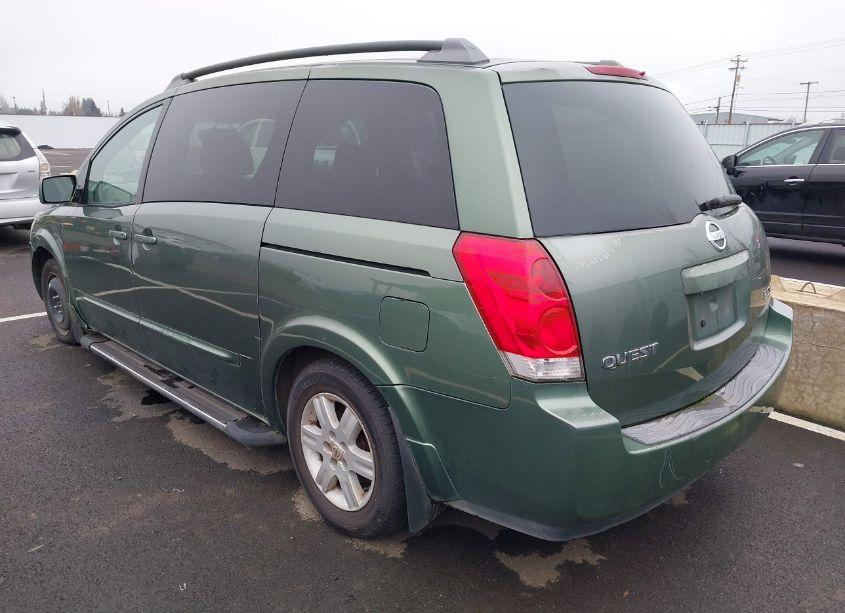 Photo 3 of 2004 Nissan Quest 3.5 SL (VIN 5N1BV28U24N342146)