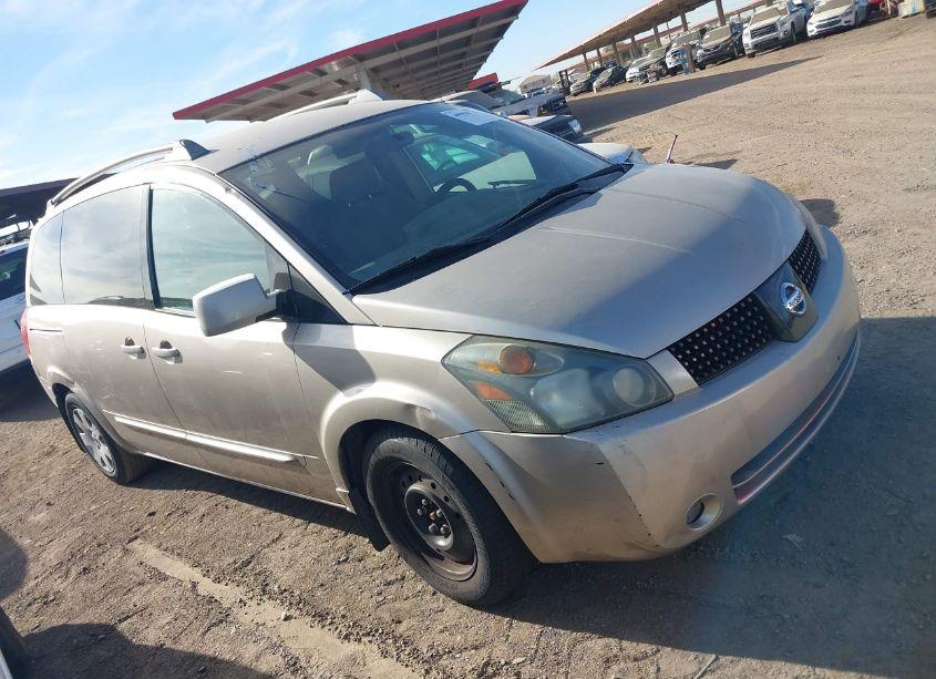 2005 Nissan Quest 3.5 (VIN 5N1BV28U25N126993) main photo
