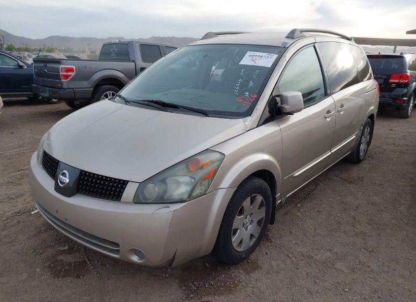 Photo 2 of 2005 Nissan Quest 3.5 (VIN 5N1BV28U25N126993)