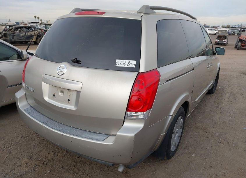 Photo 4 of 2005 Nissan Quest 3.5 (VIN 5N1BV28U25N126993)