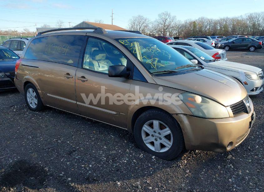 2004 Nissan Quest 3.5 SL (VIN 5N1BV28U34N311486) main photo