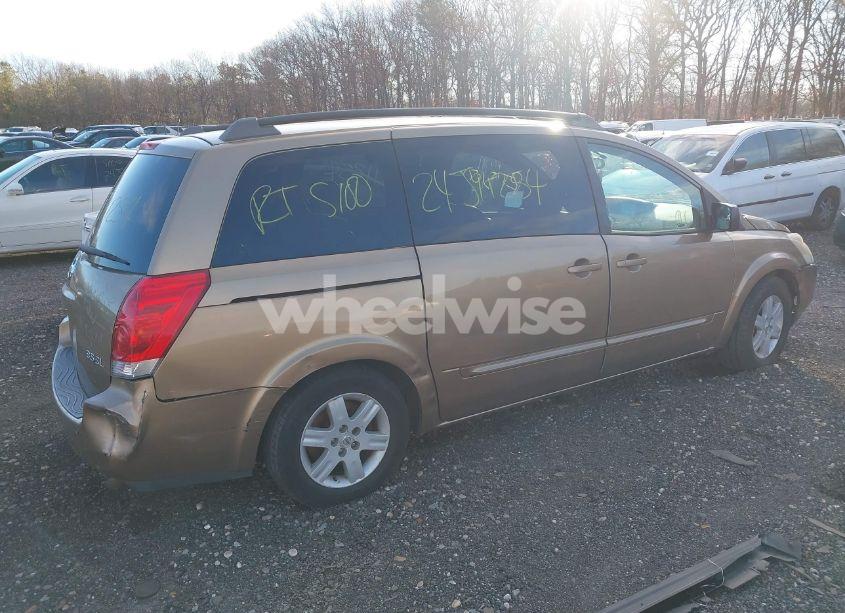 Photo 4 of 2004 Nissan Quest 3.5 SL (VIN 5N1BV28U34N311486)