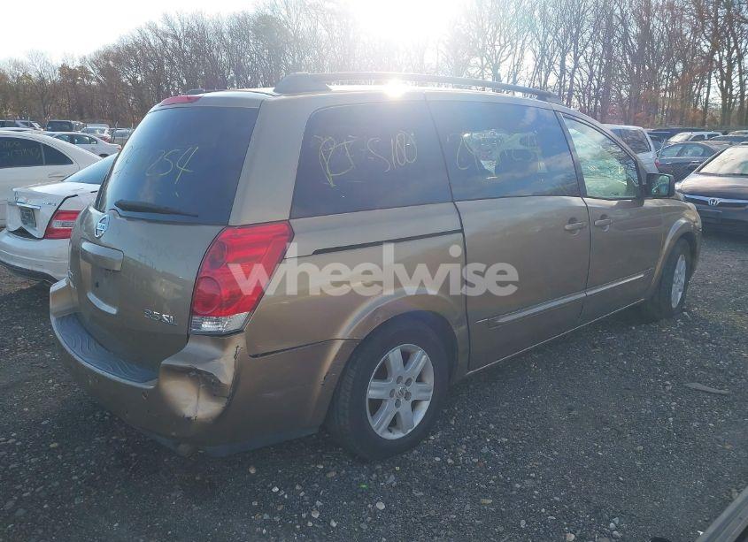 Photo 6 of 2004 Nissan Quest 3.5 SL (VIN 5N1BV28U34N311486)