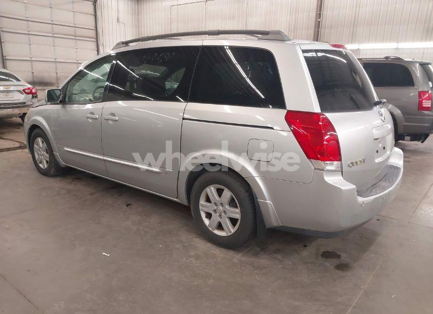 Photo 3 of 2004 Nissan Quest 3.5 SL (VIN 5N1BV28U34N343743)