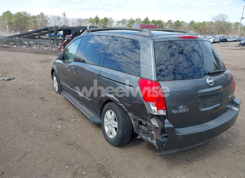 Photo 3 of 2004 Nissan Quest 3.5 SL (VIN 5N1BV28U34N358498)