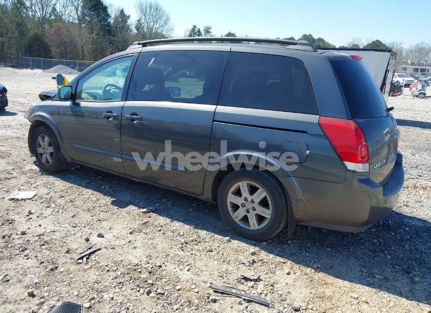 Photo 3 of 2004 Nissan Quest S/SE/SL (VIN 5N1BV28U44N341886)