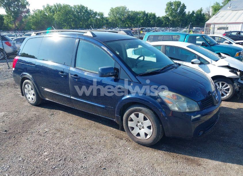 2005 Nissan Quest 3.5 S (VIN 5N1BV28U55N113641) main photo