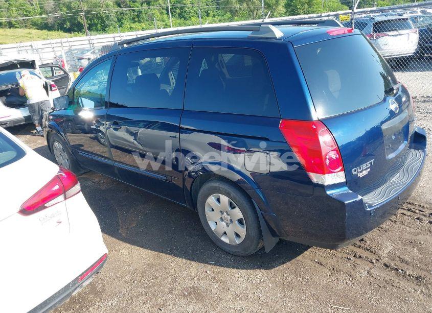 Photo 3 of 2005 Nissan Quest 3.5 S (VIN 5N1BV28U55N113641)