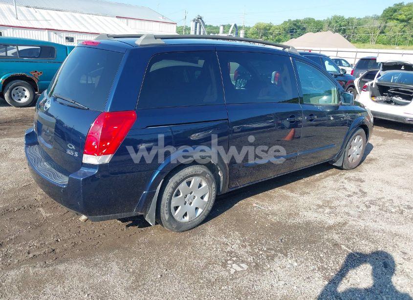 Photo 4 of 2005 Nissan Quest 3.5 S (VIN 5N1BV28U55N113641)